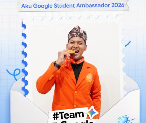 Muhamad Fakih Terpilih sebagai Google Student Ambassador 2026